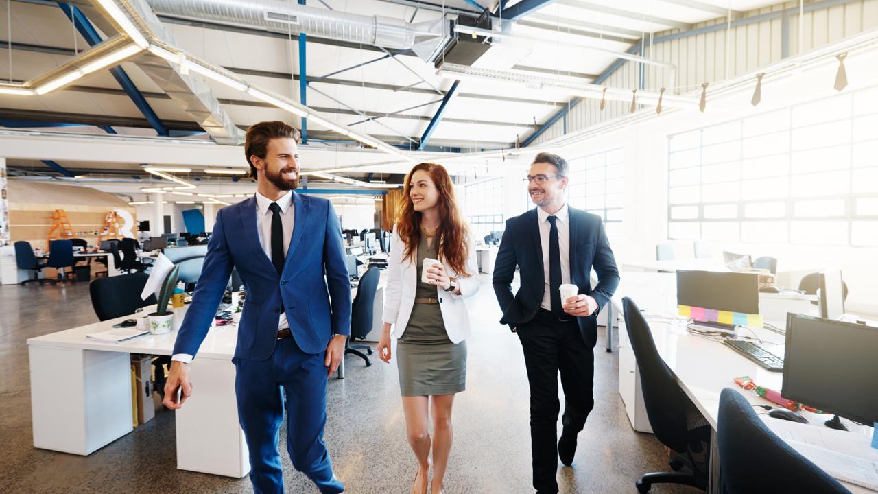 Healthcare professionals using technology